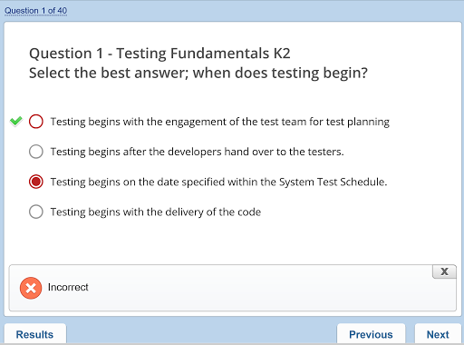 ISTQB - Foundation Mock Exam