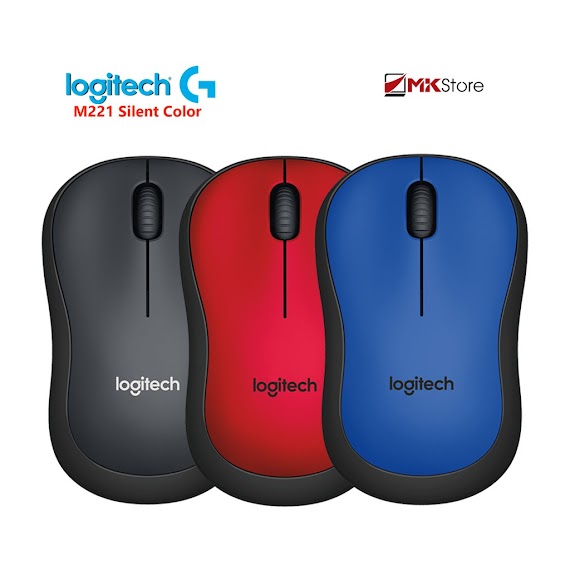 Chuột Không Dây Logitech M221 Silent Color