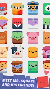 Mr. Square 1.6 APK + Mod (Unlimited money) إلى عن على ذكري المظهر