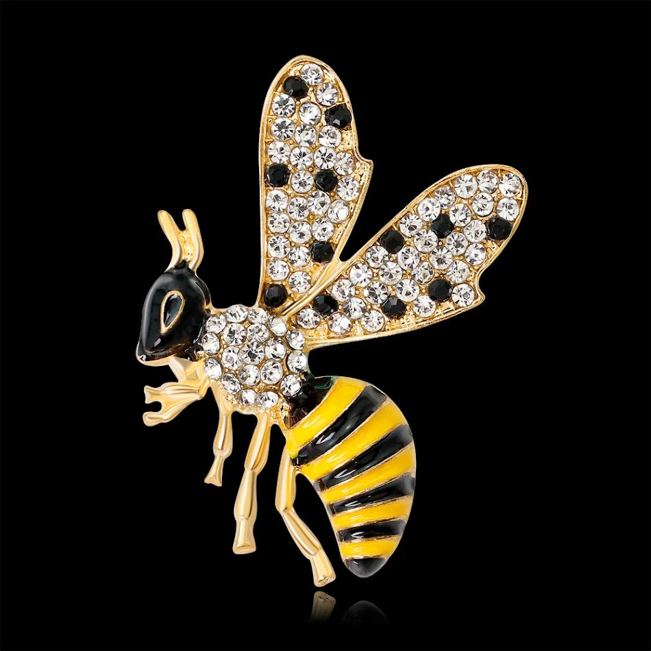 New Animal Brooch Bee Pin A Stylish Lapel Pin Add a Touch of Nature to Your Outfit with this Charming and Eye-Catching A