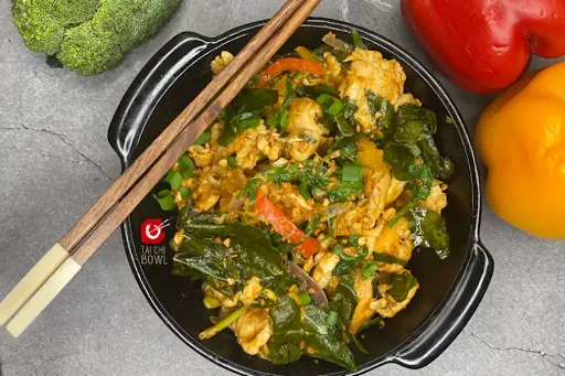 Stir Fry Spinach Chicken