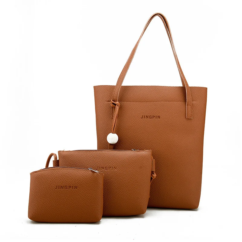 Ensemble de sac à bandoulière femme trois pièces un accessoire élégant et pratique pour transporter vos essentiels avec style, parfait pour toutes les occasions.