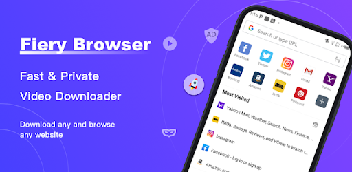 Fiery Browser - Fast & Private