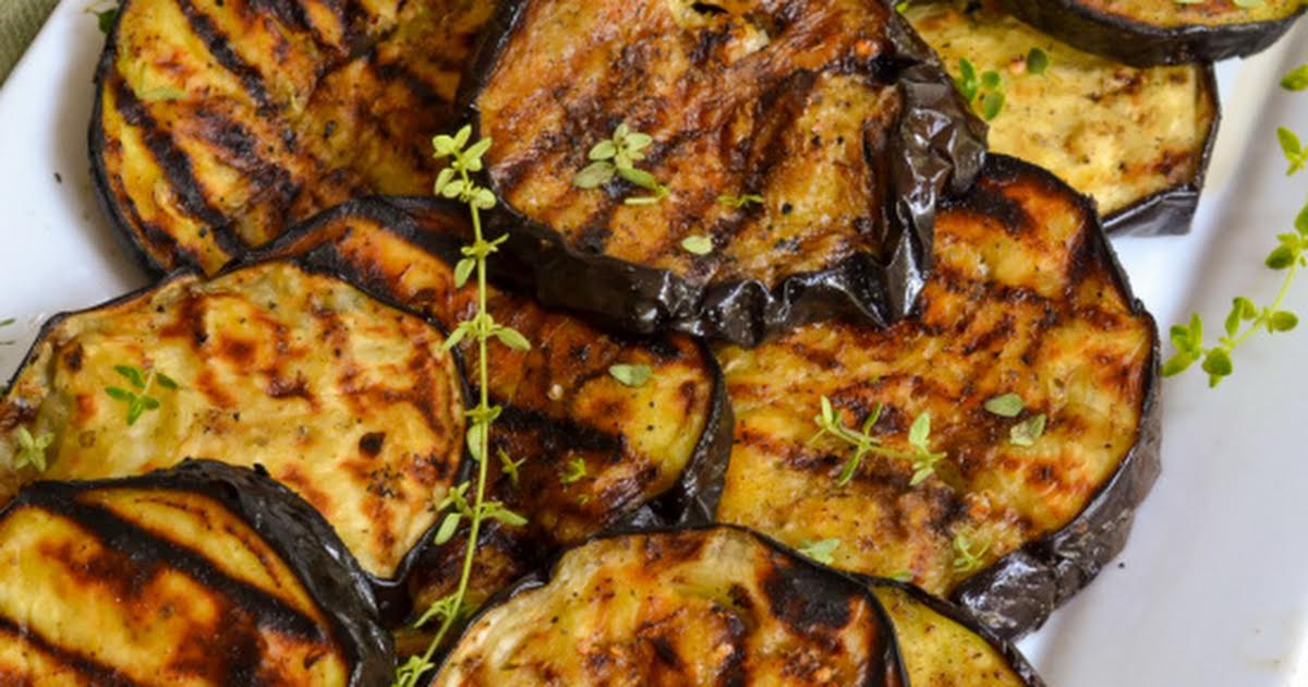 Grilled Eggplant | Just A Pinch Recipes