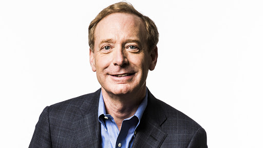 Microsoft president Brad Smith.