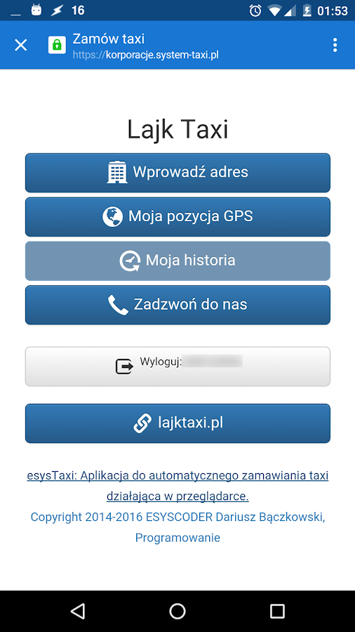 Lajk Taxi Screen 3
