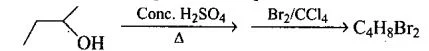 Chemical reactions of alcohols