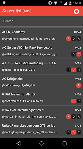 Active Servers Assetto Corsa