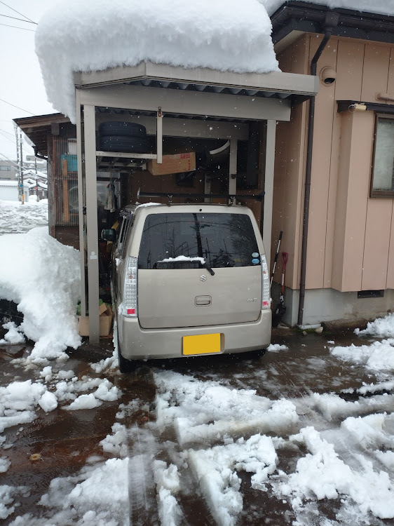ワゴンRの新潟県長岡市・寒波到来・引きこもり‼️・車庫片付け・車庫入れに関するカスタム事例の投稿画像4枚目