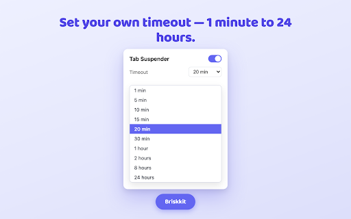 Tab Suspender — Auto Sleep Inactive Tabs & Save RAM screenshot 2