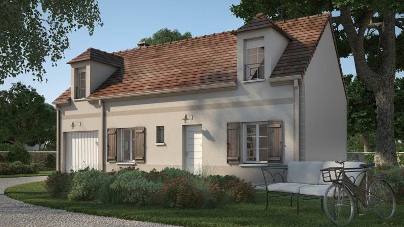 Vente maison neuve 5 pièces 80 m² à Estrées-Saint-Denis (60190), 274 792 €