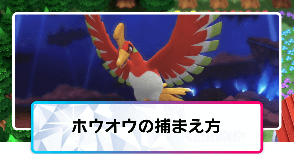 ポケモンダイパリメイク ホウオウの捕まえ方と厳選方法 sp 神ゲー攻略