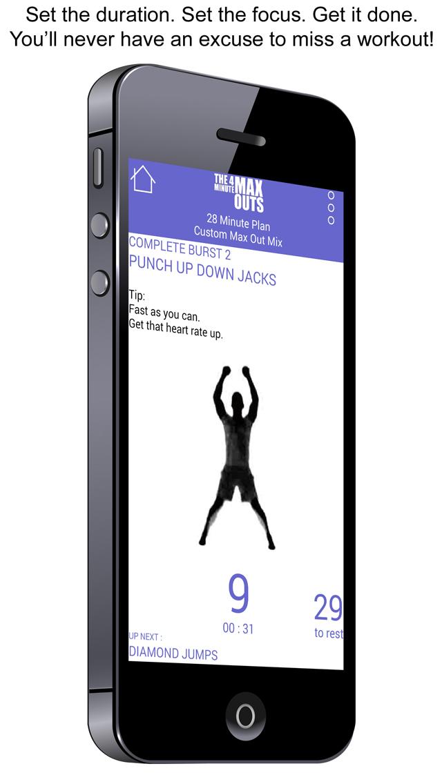 The 4 Minute Max Outs Screen 1