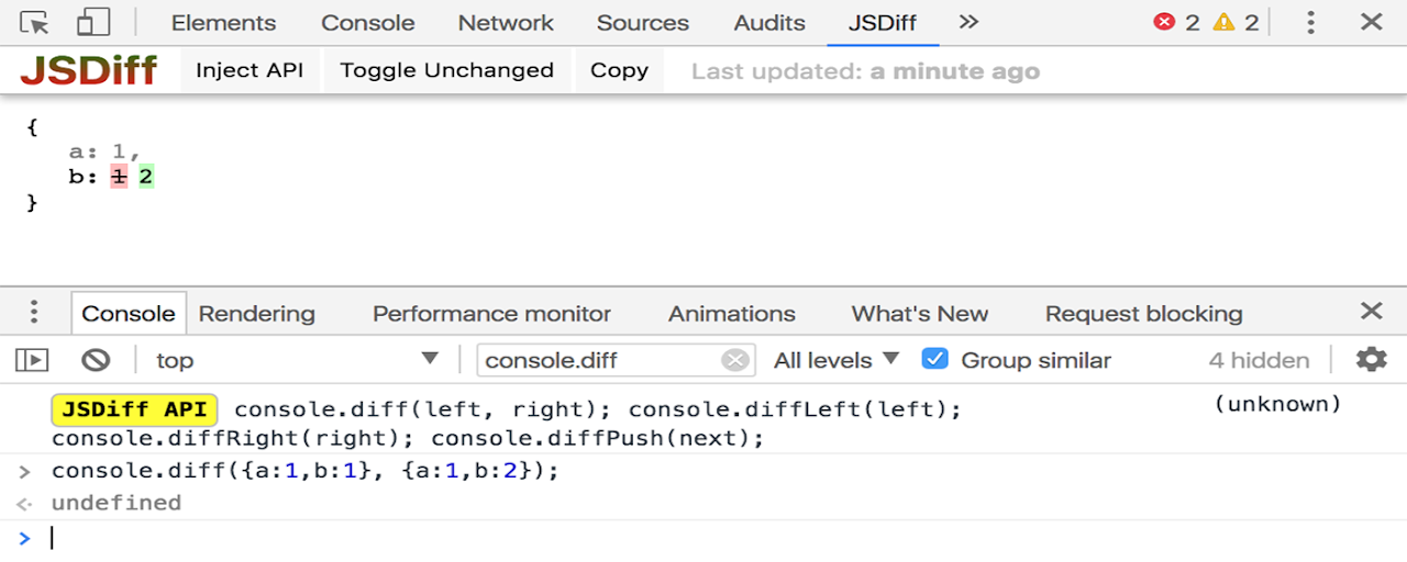 console.diff(...) Preview image 0