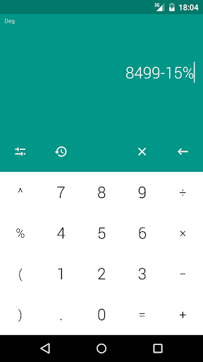 Touch Solve Calculator