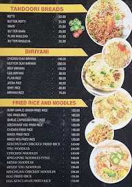 Zain Restaurant menu 1