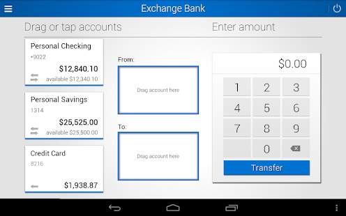 Exchange Bank Mobile Screenshots 2