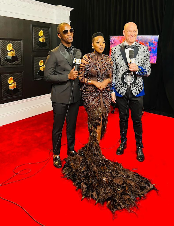 South African artists Wouter Kellerman, Zakes Bantwini, and Nomcebo Zikode won the Grammy for Best Global Music Performance for their collaboration “Bayethe”.