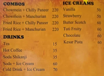 Kesari's Snacks Joint menu 