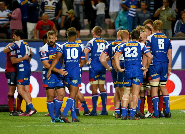 General view during the Super Rugby match between DHL Stormers and Reds at DHL Newlands Stadium on March 24, 2018 in Cape Town.