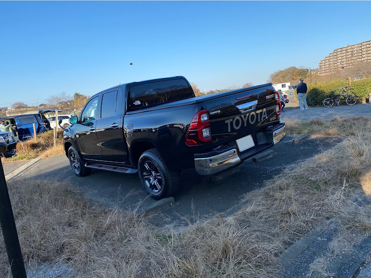 ハイラックスのカレンダーに載ってみたい・125ハイラックス・2月にエントリーします・TOYOTAデカール・2021ベストショットに関するカスタム事例の投稿画像2枚目