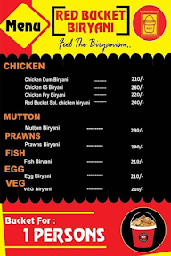 Red Bucket Biryani menu 3