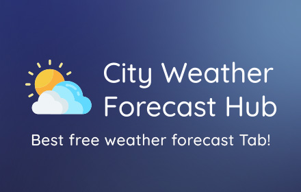 City Weather Forecast Hub small promo image