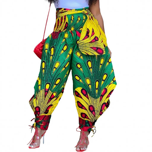 Title 7, Womens New Positioning Print Wide Leg Casual P...