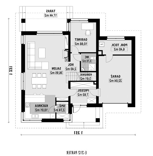 E-212 - Rzut parteru