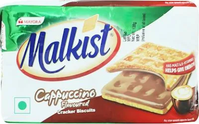 Malkist Cappuccino Cream Cracker Biscuit - 138 gm