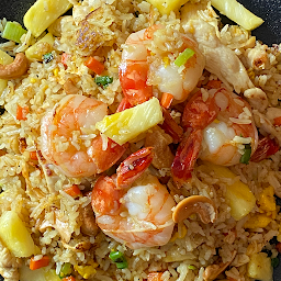 Pineapple Fried Rice with Cashews