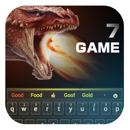 Game 7 Fiery Gragon Keyboard