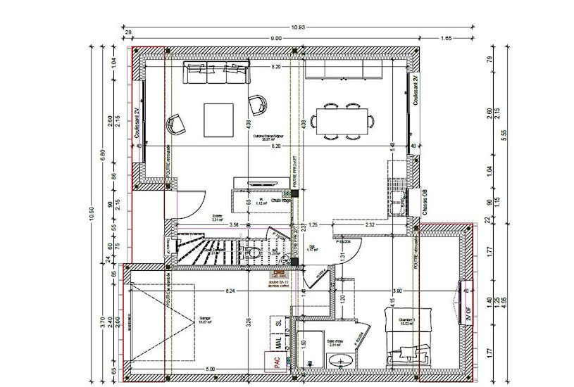  Vente Terrain à bâtir - 200m² à La Chapelle-Thouarault (35590) 