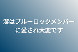 潔はブルーロックメンバーに愛され大変です