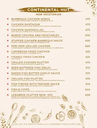 The Firangi Island menu 1