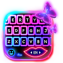 Multi Color Neon Keyboard Theme 1.0 APK Download