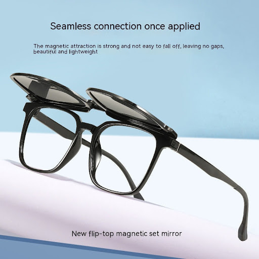 Title 1, Fashion Magnetic Three-in-one Myopia Glasses Set
