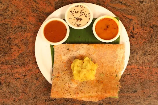 Onion Rava Masala Dosa