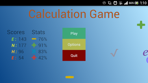 Calculation game