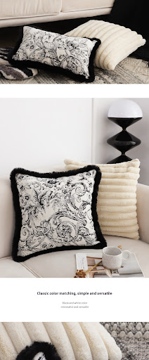 Title 3, Jacquard Pillow Cover Lumbar Support. Experienc...