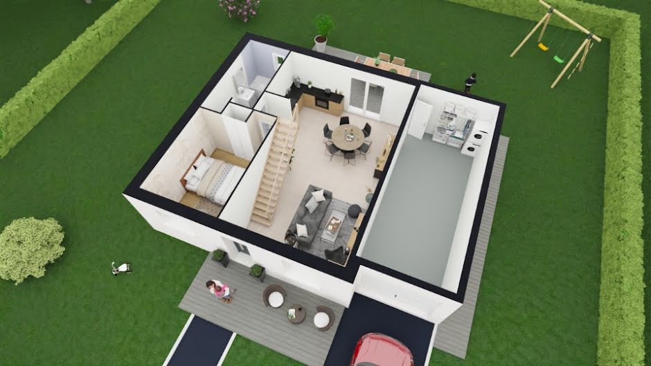 Vente maison neuve 2 pièces 50 m² à Fresne-le-Plan (76520), 161 100 €