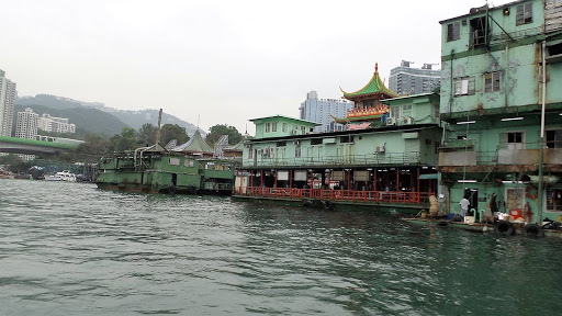 Sampan Boat Tour Hong Kong China 2016