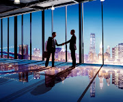 Businessmen Shaking Hands. Stock photo