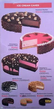 Havmor Ice Cream menu 1