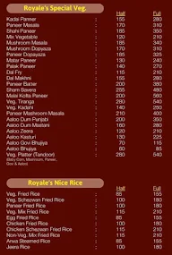 The Royal Tandoor menu 5