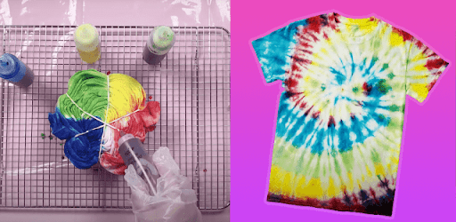 Tie dye techniques