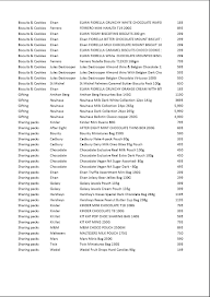 Cococart menu 8