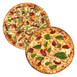 2 Large Gourmet Pizzas Special