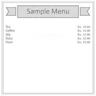 Coffee Corner menu 1