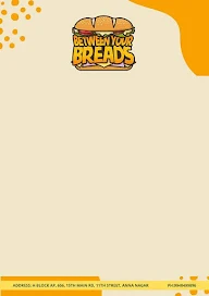 Between Your Breads menu 1